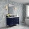 James Martin Vanities Brittany 48in Single Vanity, Victory Blue w/ 3 CM White Zeus Quartz Top 650-V48-VBL-3WZ - alternate 4
